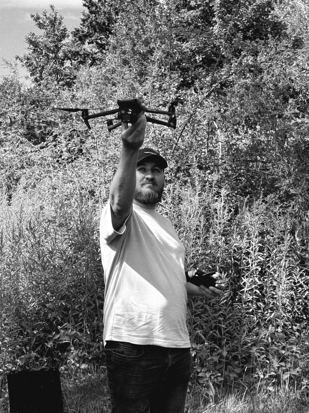 Max Judith als Drone Operator